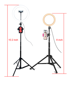 Leadingplus — éclairage annulaire Led 8 pouces, avec trépied, connexion USB, pour Selfie, maquillage, en direct, <span class=keywords><strong>Tik</strong></span> <span class=keywords><strong>Tok</strong></span> - Product Image 6