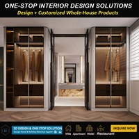 Solutions de villas à guichet unique personnalisées Décoration de maison de luxe Service complet de design d'intérieur Fournisseurs de matériaux de construction