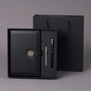 Juego de Regalo Promocional Empresarial con Logotipo Personalizado, Impresión UV Hecha a Mano, Color Personalizado, Incluye Bolígrafo y Artículos de Oficina de Cuero - Product Image 3