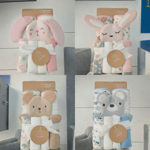 Ensemble <span class=keywords><strong>de</strong></span> 7 serviettes <span class=keywords><strong>de</strong></span> <span class=keywords><strong>bain</strong></span> en microfibre à séchage rapide pour enfants - Serviette à capuche pour <span class=keywords><strong>bébé</strong></span>, couverture d'emmaillotage, serviette à main, débarbouillette pour nouveau-né - Product Image 3