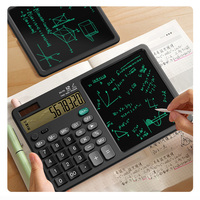 Cadeaux IStapromo : Calculatrice, Bloc-notes, Stylet, Tablette LCD, Calculatrice à énergie solaire, Calculatrice à fonctions standard