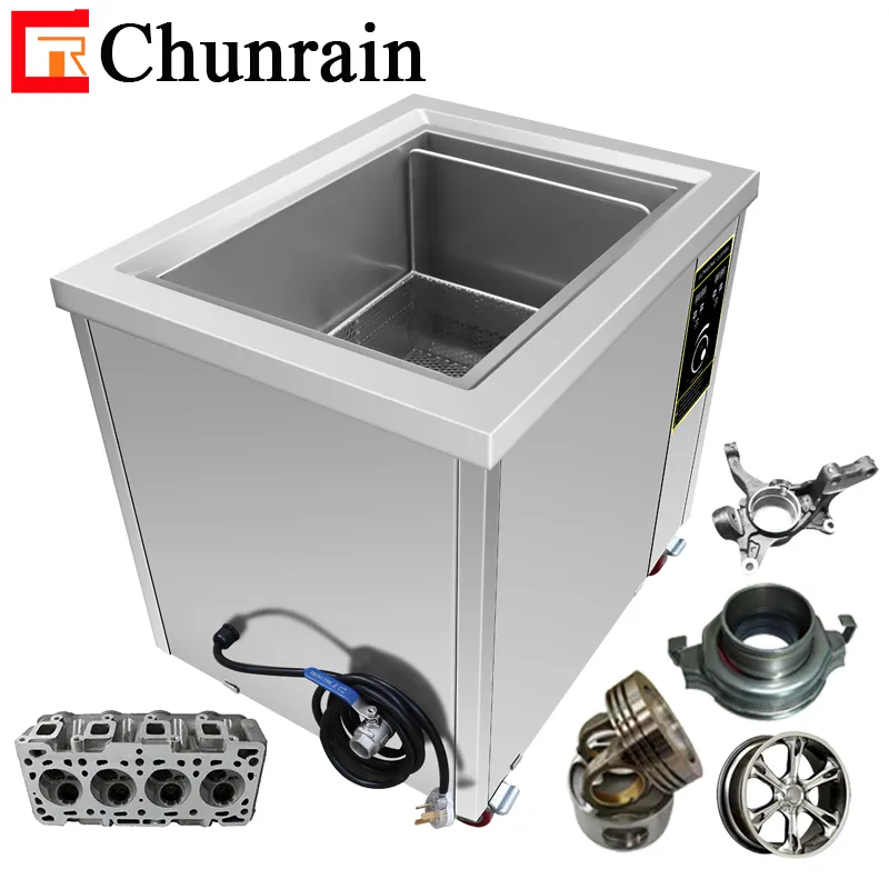 Marine Maintenance Ultrasonic Cleaner machine for Large engine parts Cylinder Heads Pistons Engine blocks CR-300ST 100L 108L