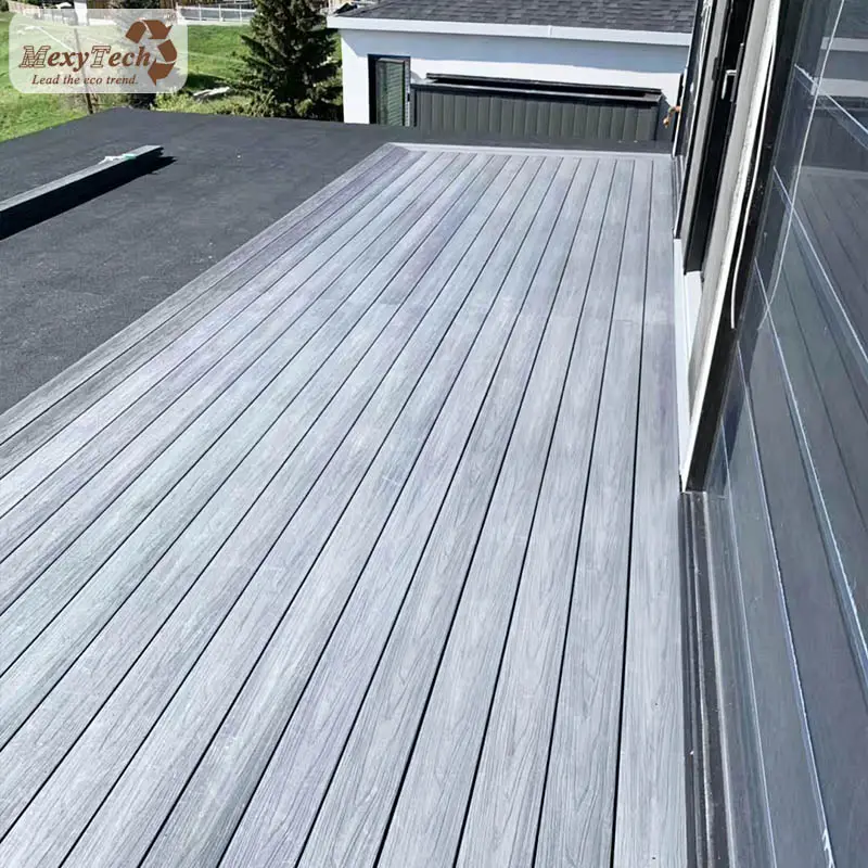 Smoytech — plancher de terrasse en bois dur, panneau composite wpc massif