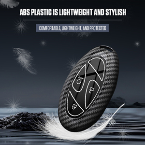 Coque de protection de clé de voiture de luxe en ABS antidérapante et anti-transpiration pour les modèles Hyundai Sonata. - Product Image 3