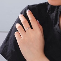 Ninewu — paire de bijoux de fiançailles en acier inoxydable, cadeau de Couple en montagne ondulé, partie de mon, vente en gros