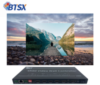 Procesador de Empalme Rotatorio VWC-409R, Controlador de Video Wall 59, 5 Entradas 9 Salidas, Pantalla LED Multifunción Horizontal