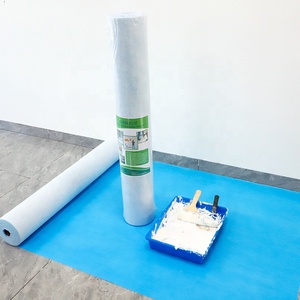 50m pittura a goccia oeko-tex standard 100 rivestimento per pavimenti pittori di protezione tende di stoffa goccia forniture per la pittura per la casa - Product Image 2