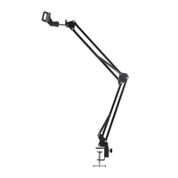 Ensemble de support de microphone YX-401 enregistrant un grand support de diffusion en direct en porte-à-faux porteur