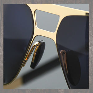 Новые солнцезащитные очки с двойным лучом из нержавеющей стали Персонализированные Солнцезащитные очки с защитой от УФ-лучей мужские солнцезащитные очки - Product Image 5