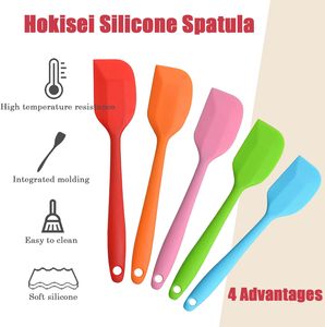 Eco-Friendly Food Grade Heat Resistant <b>Silicone</b> 4-Piece Kitchen Utensil Set Baking Pastry Cooking <b>Tools</b> Including Spatula - Product Image 2