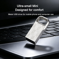 Flashdisk USB Murah Promosi 4GB 8GB Logo Custom Memory Stick 16GB 32GB 64GB 128GB Metal Mini Pendrive Flashdisk USB