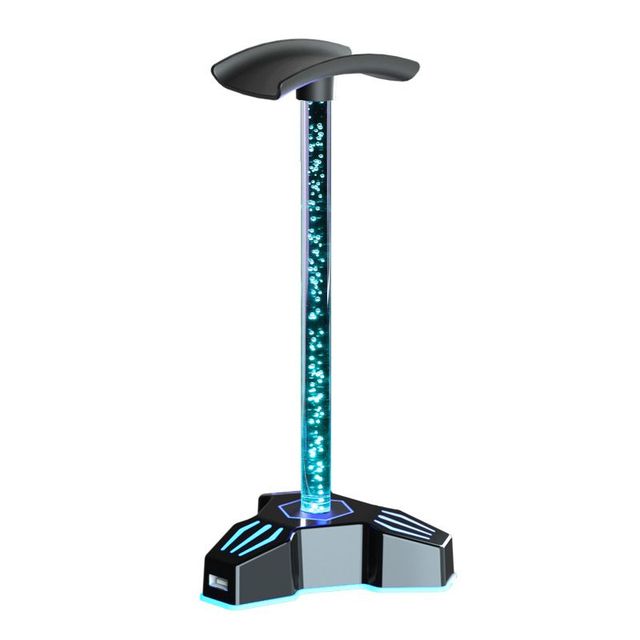 RGB Gaming Headset Holder Stand for Desk Earphone Mounts & Stands with RGB Lighting