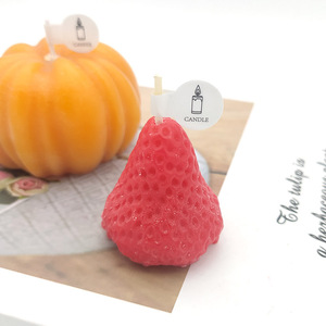 Etiquetas autoadhesivas con diseño de velas, papel adhesivo rectangular, etiquetas decorativas para regalos y manualidades con fuerte adherencia - Product Image 5