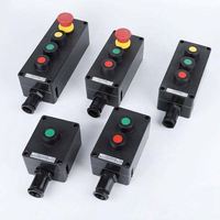 Boîte de jonction anti-explosion Saipwell SW-MC noire en SMC/fibre de verre IP66 avec bande d'étanchéité en silicone pour appareils électroniques universels
