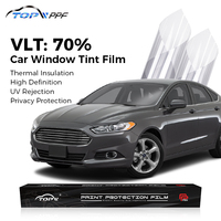 Film teinté pour vitres de voiture, film isolant thermique, film de confidentialité pour fenêtres, PET 1.8MIL 1.52*30M, garantie 6 ans, échantillons gratuits