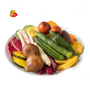 Pemasok buah dan sayuran kering, buah dan sayuran kering segar dan manis, makanan ringan buah dan sayuran campuran