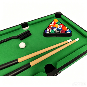 <span class=keywords><strong>Tavolo</strong></span> <span class=keywords><strong>da</strong></span> <span class=keywords><strong>Biliardo</strong></span> Portatile per Bambini con Stecche, Biglie e Triangolo, Mini <span class=keywords><strong>Biliardo</strong></span> per Casa - Product Image 4