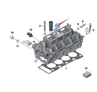 Tube de bougie d'allumage 11127570219 pour BMW X5 E53 Série 5 E60 Série 6 E63 E64