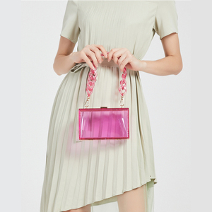 <span class=keywords><strong>Sac</strong></span> à main pochette en acrylique transparent pour femmes, sacoche de soirée mode 2020 - Product Image 5