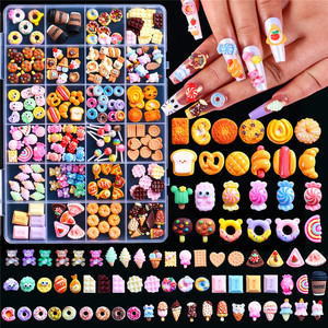 Set de Dijes Adorables para <span class=keywords><strong>Uñas</strong></span> en <span class=keywords><strong>3D</strong></span> <span class=keywords><strong>con</strong></span> Oso Arcoíris y Paleta, Flor para Manicura DIY, Accesorios de Resina, Pedrería y Decoración Acrílica para <span class=keywords><strong>Uñas</strong></span> - Product Image 1