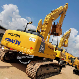 Excavatrice sur chenilles Komatsu PC240-8 d'occasion de 24 tonnes avec moteur Cummins japonais d'origine, pompe et moteur Kawasaki, et boîte de vitesses – Prix avantageux - Product Image 1