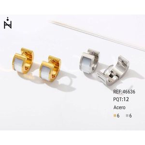 Tz Fine Clip On <b>Earrings</b> Gold Silver Acero 6mm Minimalist Unisex Everyday Wear - Product Image 1