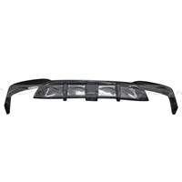 Nouveau Spoiler Aileron Arrière en Fibre de Carbone Noir avec Diffuseur LED pour F06 F12 F13 M6 2014+