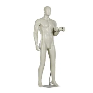 Custom Lift Dumbbell Male Mannequins Full-Body Flexible Big Size