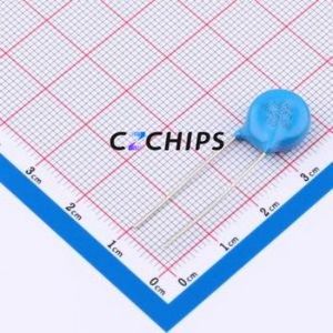 วาริสเตอร์ RM10D781KD1IE100ผ่านชิ้นส่วนรู (THT),P = 7.5mm ตัวต้านทาน780V 1.29kV 640V 485V - Product Image 1