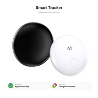 Traceur intelligent à batterie longue durée (12 mois) compatible Apple Find My et Google Find Hub, double système, étanchéité IP68, pour clés, portefeuille, bagages et sacs