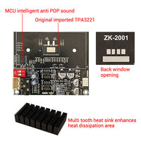 WUZHI AUDIO 2001 Pure Post Stage Digital Speaker Amplifier Module Board High Power TPA3221 Stereo 100WX2 Bridge Mono 200W Sound