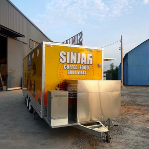 Remolque de Cocina Móvil con Certificación DOT, Equipamiento de Acero Inoxidable, Carrito de Comida Personalizado, Camión de Comida Rápida para el Mercado Estadounidense - Product Image 3