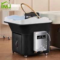 Accessoires de Lit de Lavage de Cheveux pour Salon, Équipement de Head Spa Japonais, Bac à Shampooing Portable