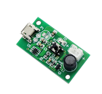 Humidificateur d'air USB avec carte de circuit intégré DC5V Module de plaque d'oscillation Plaque d'atomisation économe en énergie