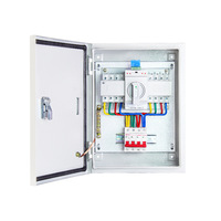 Boîtier de commande électrique en aluminium pour panneau de distribution de puissance ATS à double alimentation avec contrôle automatique et temporisation