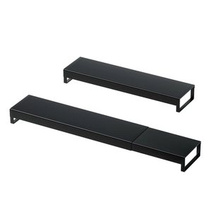 High-quality Expandable Spice Rack Organizer for Cabinet Black Modern Pantry Kitchen Countertop Stand