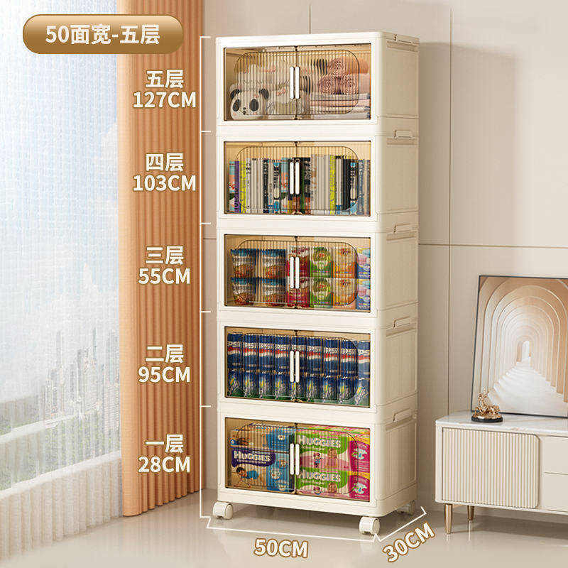 ความกว้าง50ซม., 5ชั้น