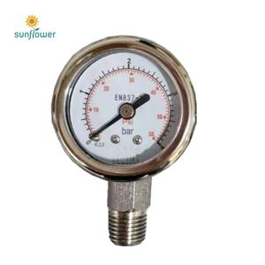 Tutta la saldatura Laser per montaggio inferiore del manometro riempito d'olio di alta qualità in acciaio inossidabile per impieghi gravosi - Product Image 3