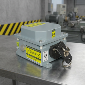 SMARTsaa PC 202 C Heavy Duty Cast Aluminium Pull Cord Switch for Conveyor Belt Emergency Stop Industrial Safety <b>Rope</b> Switch - Product Image 2