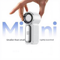Ventilateur portable 2026 Explosions X688 à turbine haute vitesse, grand flux d'air, recharge USB, affichage numérique LED, batterie au lithium intégrée
