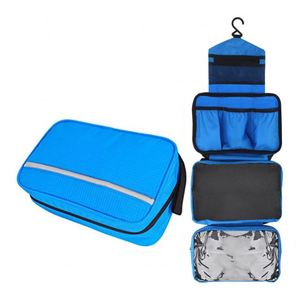 Women's Multi-Function Hanging Cosmetic Bag Sechunk Waterproof Travel for Toiletry Makeup Bag with Zipper Closure Made of - Product Image 1