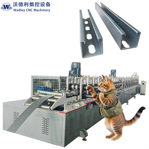 Máquina perfiladora de canales de soporte solar para estructuras de montaje de paneles solares, componentes de soporte y engranajes, fácil operación - Product Image 2