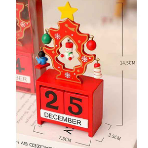 <span class=keywords><strong>Calendrier</strong></span> <span class=keywords><strong>de</strong></span> bureau en bois <span class=keywords><strong>de</strong></span> haute qualité, respectueux <span class=keywords><strong>de</strong></span> <span class=keywords><strong>l</strong></span>'environnement, 365 jours, décoration <span class=keywords><strong>de</strong></span> Noë<span class=keywords><strong>l</strong></span> pour hôtel et bureau, PinGlory - Product Image 3