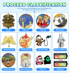 Émail époxy métallique personnalisé pour épingle à revers, sans minimum, logo d'entreprise, badge commémoratif, étiquette nominative, épingle de costume pour homme - Product Image 6
