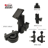 Vente en gros de support d'extension de montage de téléphone en métal multifonction Support de navigateur de moto