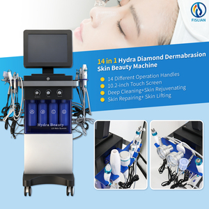 Appareil facial 14 en 1 directement de l'usine - Microdermabrasion au diamant professionnelle et raffermissement de la peau pour les cliniques de beauté - Product Image 2