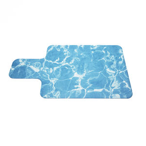 Ecoofit Sea Wave Aqua Water Impresión personalizada Logo Antideslizante Cubierta antideslizante Toalla <span class=keywords><strong>Pilates</strong></span> <span class=keywords><strong>Reformer</strong></span> Mat Custom - Product Image 3