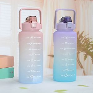 Bouteille d'eau en acier inoxydable verre métal isolée pour sports chauds <span class=keywords><strong>de</strong></span> gymnastique 2L 64Oz 128Oz avec logo personnalisé - Product Image 6
