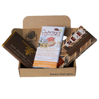Boîte à tiroir en papier kraft personnalisée de luxe pour emballage alimentaire, barre chocolatée, emballage cadeau de qualité alimentaire