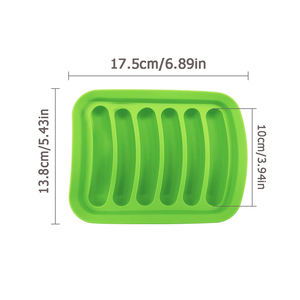 सिलिकॉन सॉसेज मोल्ड हॉट डॉग हैम सॉसेज बेकिंग मोल्ड्स - Product Image 3